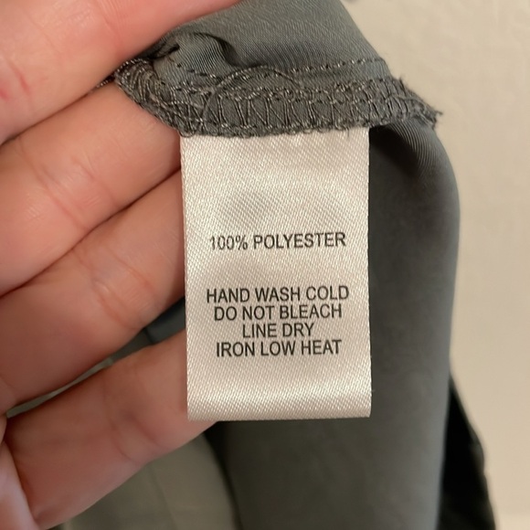 Lulu's Women’s Romper Small Green Satin Bohemian Contemporary Feminine - Picture 7 of 16